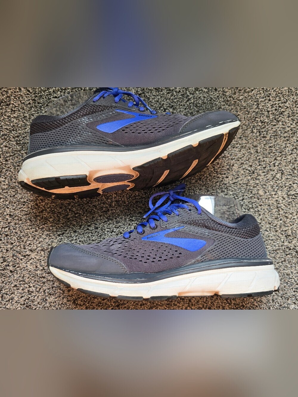 Brooks Dyad 10 Women's Running Shoes - Grey Blue Athletic Sneakers - Size 9 - Picture 6 of 9